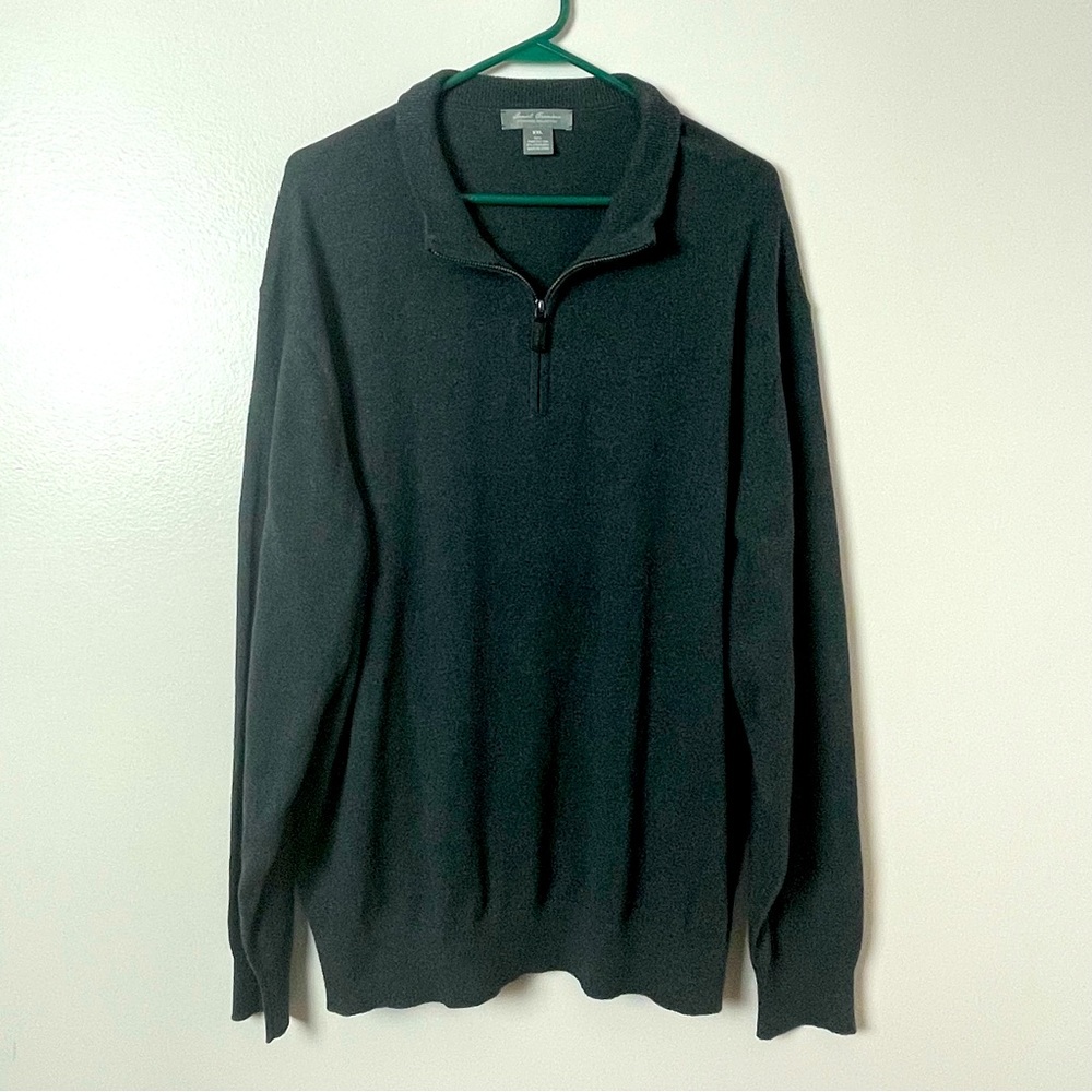 Daniel Cremieux Sweater Quarter Zip, Roll over or Turtleneck, Long Sleeve